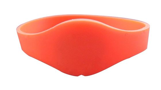 13.56MHz PVC Silicone RFID Controle de Acesso Pulseiras Resistentes a Alta Temperatura