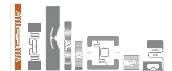 Inlaçamento RFID UHF seco e molhado 960MHz Protocolo ISO/IEC 18000-6C Inlaçamento de Ultra Alta Frequência
