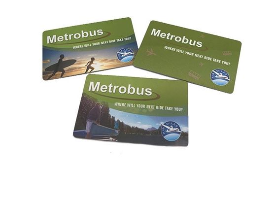 Metro 13.56 Mhz Cartão inteligente sem contacto RFID ID Cartão sem contacto para transporte