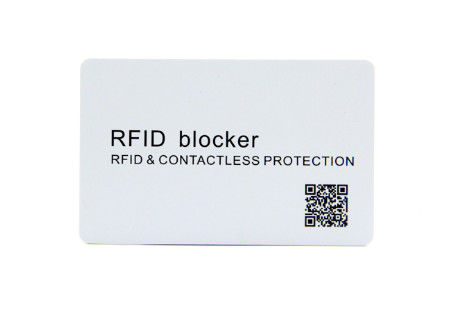 Cartão de bloqueio passivo RFID Para cartão de crédito