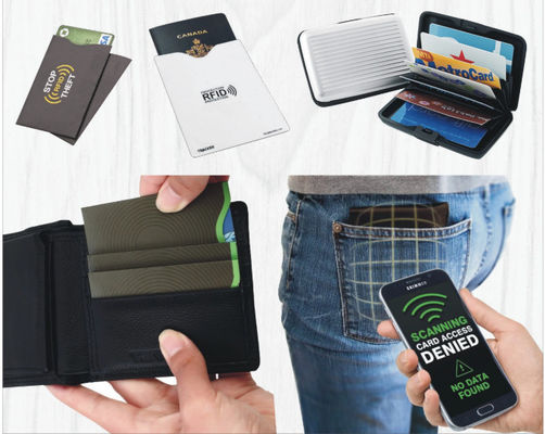 Impressão personalizada de cartão de bloqueio RFID e NFC de PVC 0.86mm 1.2mm 1.5mm espessura