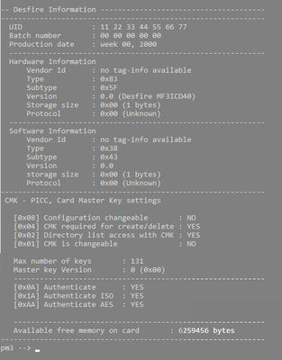 ISO14443A Uid Cartão inteligente RFID trocável 13.56mhz Cartão de PVC de controlo de acesso