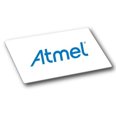 Controle de acesso Atmel Cartões de plástico branco em branco ISO14443b Protocolo AT88SC6416CRF