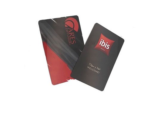 Cartões-chave RFID magnéticos HF Repetível Smart Blank para quartos de hotel Custom LOGO