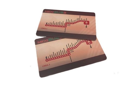 Tamanho personalizado Cartão de chave magnético de quarto de hotel Porta de acesso RFID Cartão de chave inteligente
