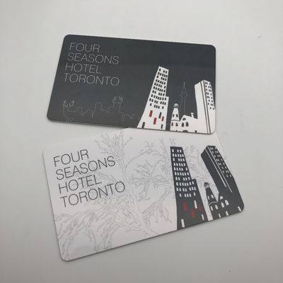 Cartões de chave RFID magnético sem contacto Chaves de quarto de hotel Impressão personalizada