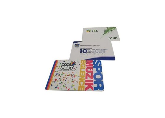 PVC / PET Material RFID Cartões de Chave Controle de Acesso Hotel Cartões de Chave 320bytes Memória