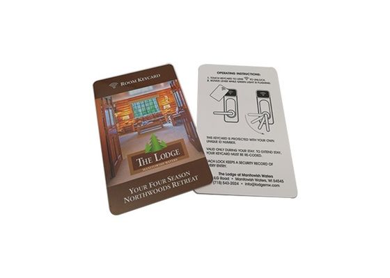 1024 bytes Memória de quarto de hotel RFID cartões-chave com chip SLI ISO 15693 / ISO 18000