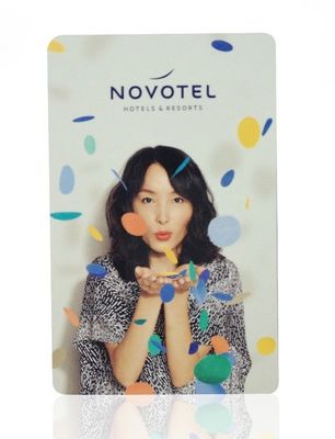 NFC VING HID cartões de chave de hotel de plástico personalizados com distância de leitura de 0-10cm