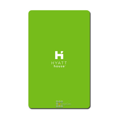 PVC Smart Magnetic Hotel RFID Key Cards 0,8-0,9 mm de espessura Para Controle de Acesso