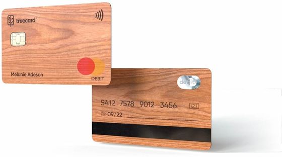 Bamboo Madeira Control de Acesso cartões-chave Ving NFC cartões-chave de hotel facilmente biodegradável