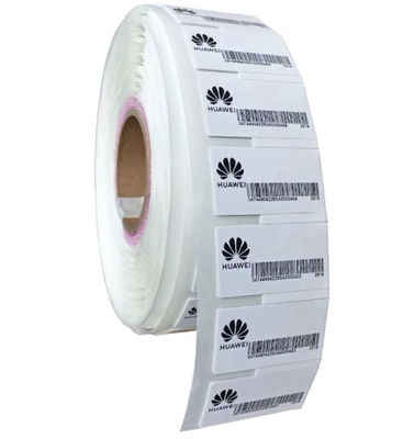 Logotipo da empresa Etiquetas UHF RFID Etiquetas em metal ou não metal na cadeia de suprimentos