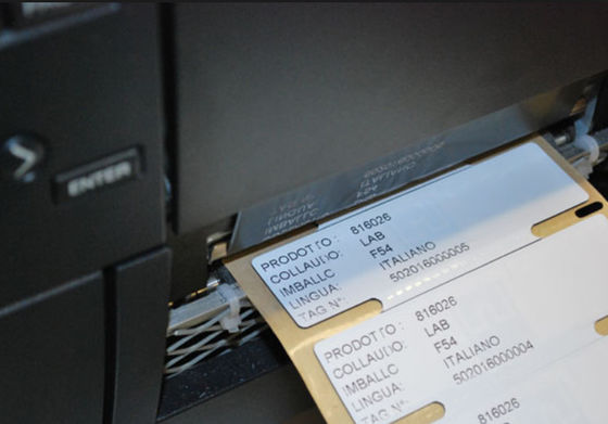 Logotipo da empresa Etiquetas UHF RFID Etiquetas em metal ou não metal na cadeia de suprimentos