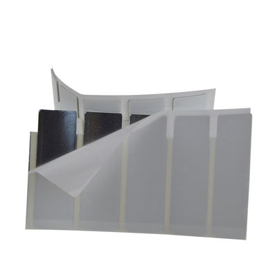 Etiquetas RFID UHF impressíveis flexíveis em metal 45.0x8.0mm Etiqueta RFID UHF em metal
