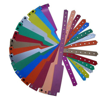 Multicolor 13,56 Mhz RFID pulseira de plástico descartável