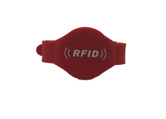 M5 Chip Silicone RFID Control de Acesso Pulseiras ISO14443A ISO15693 Padrão