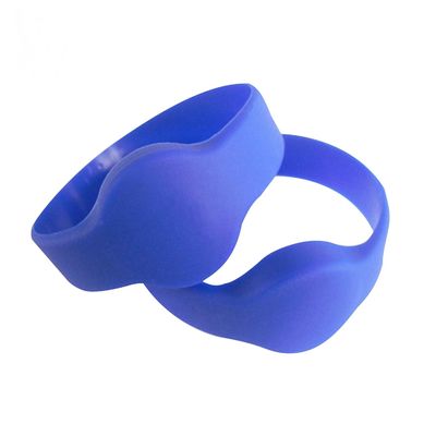 Pulseira de chip RFID de silicone anti-colisão para gestão de associação de identificação de pessoa