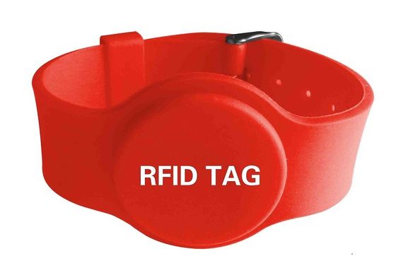 OEM Smart Silicone NFC RFID Controle de Acesso Pulseiras 13.56MHZ Para Eventos de Festival
