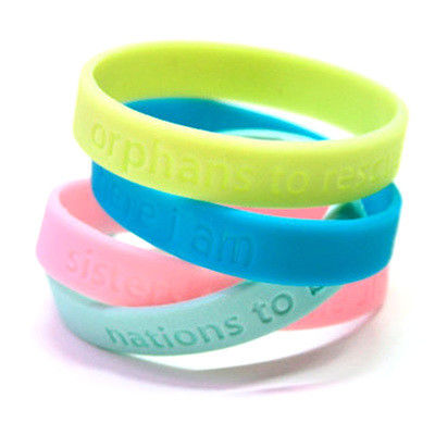 Pulseiras de controlo de acesso RFID de silicone RFID à prova d'água Pulseiras NFC RFID com logotipo impresso