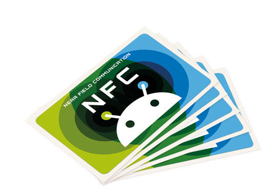 Cartão de papel NFC de 13.56 MHz personalizado