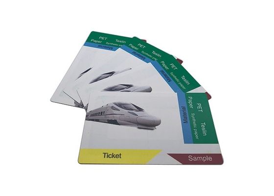 HF RFID bilhetes de papel evento personalizado impresso com Ultualight EV1 chip