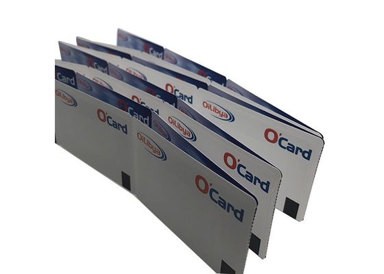 Papel térmico imprimível personalizado NFC RFID Ticket 13.56MHZ Fan Fold