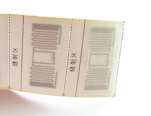 50X35mm Woven UHF RFID Label Tag ISO18000-6C para Gestão de Vestuário