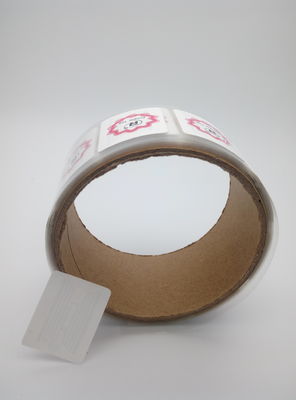 31x25mm de segurança Papel frágil RFID autocolante ISO14443A Long Range RFID tags
