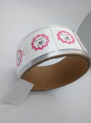 31x25mm de segurança Papel frágil RFID autocolante ISO14443A Long Range RFID tags