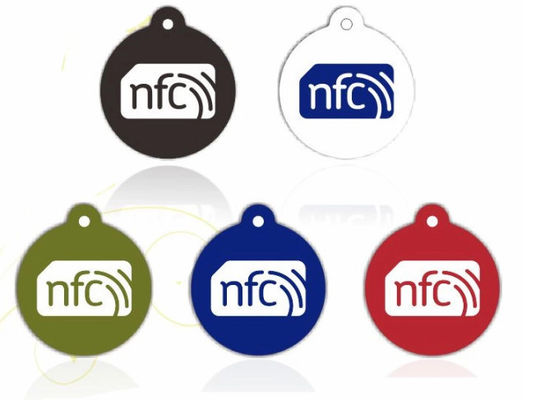 PET PVC Micro NFC Epoxy Etiquetas Autocolantes ISO14443A Em atividade de promoção de marketing