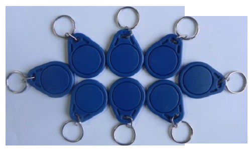 Desenho personalizado embutida RFID Key Fob Com ISO15693 ISO14443A padrão