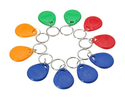 ABS TK4100 Chip RFID Key Fob Tag Passivo 125KHZ Para Sistema de Controle de Acesso