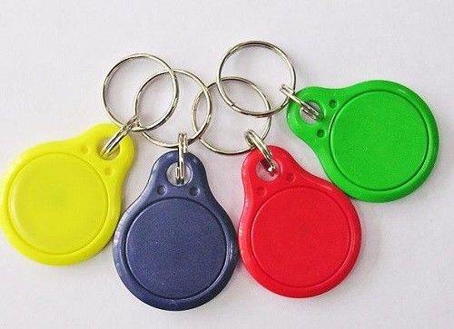ABS inteligente 13,56 Mhz RFID Key Fob Balk ou impressão a laser para controle de acesso