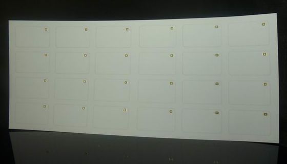PVC branco ou PETG HF RFID Inlay Sheet RFID Prelam 4 x 6 Personalizado