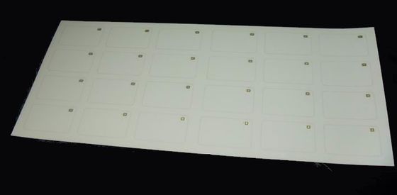 PVC branco ou PETG HF RFID Inlay Sheet RFID Prelam 4 x 6 Personalizado