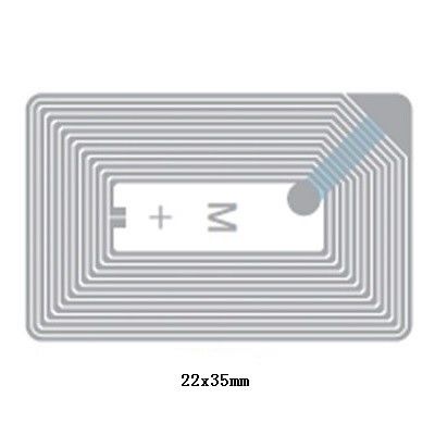 Etiqueta RFID embutida de alta frequência personalizada NFC etiquetas escrevidas 1-3cm Distância de leitura