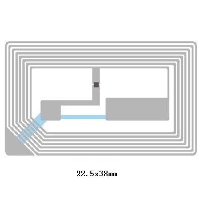0.2-0.8mm espessura UHF RFID Wet Inlay Tag Vários tamanhos estão disponíveis OEM