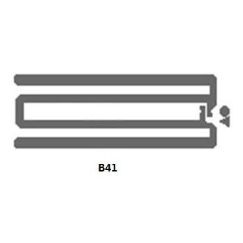 860 - 960MHz Dry / Wet UHF RFID Inlay 0.2-0.8mm espessura com Impinji Monza 4 chip