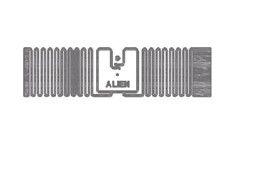 Inteligente 9.5x70mm Diâmetro de corte UHF RFID Inlay com Alien H3 Chip Company Logo