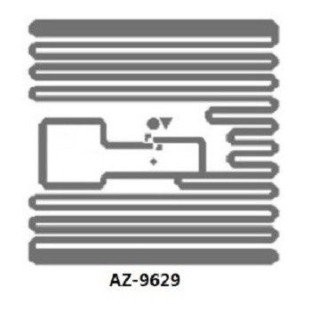Inlaçamento RFID UHF seco e molhado 960MHz Protocolo ISO/IEC 18000-6C Inlaçamento de Ultra Alta Frequência