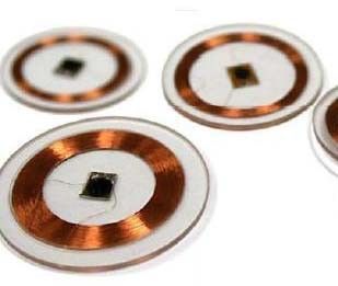 Tags RFID programáveis passivos transparentes rastreamento eletrônico inteligente tamanho personalizado