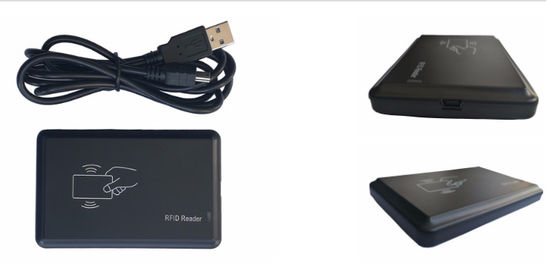 Leitor de cartão de crédito de RFID de alta frequência ISO1443A MIFAR USB 13,56 Mhz